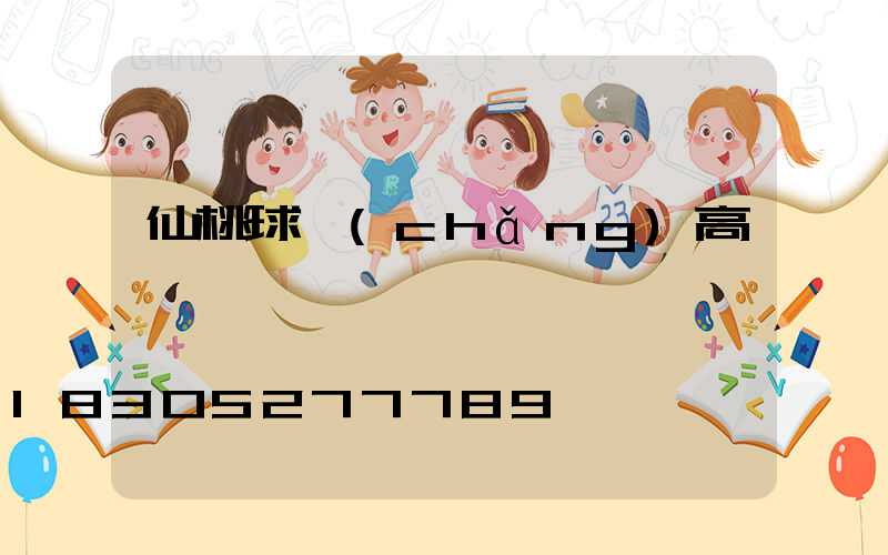 仙桃球場(chǎng)高桿燈
