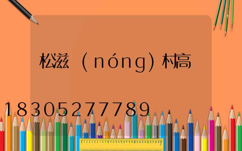 松滋農(nóng)村高桿燈